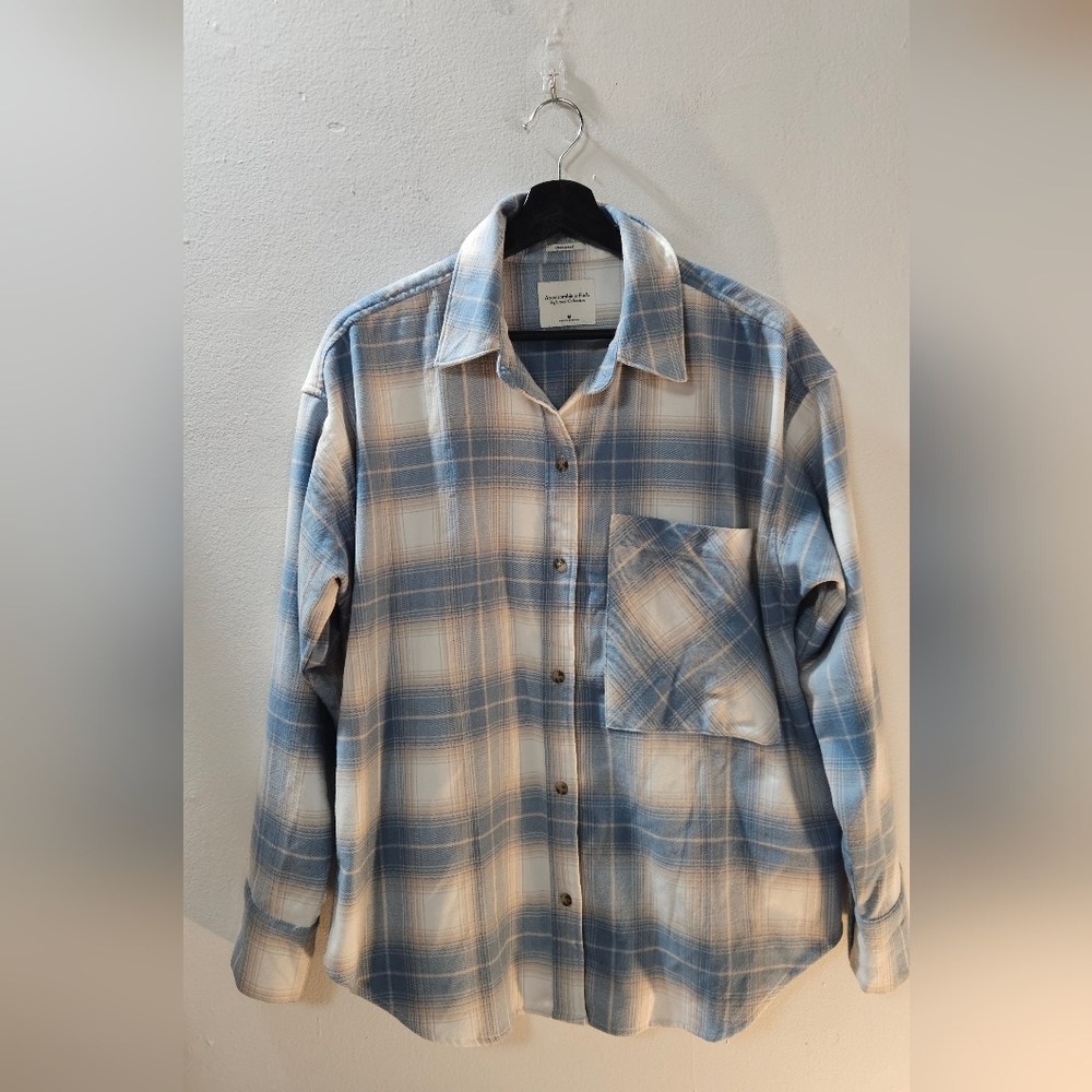 Abercrombie & Fitch Oversized Plaid Shirt